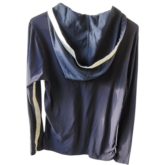 💙👔 Armani Exchange Navy Stretch Hoodie 👔💙 - Picture 6 of 7